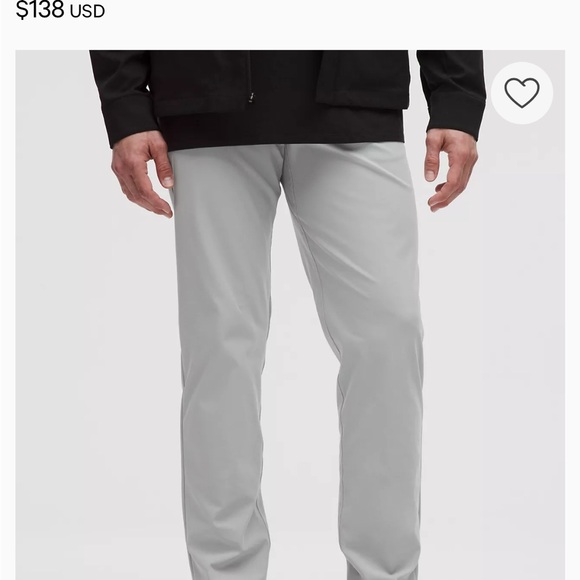 lululemon athletica Dark Gray Chinos